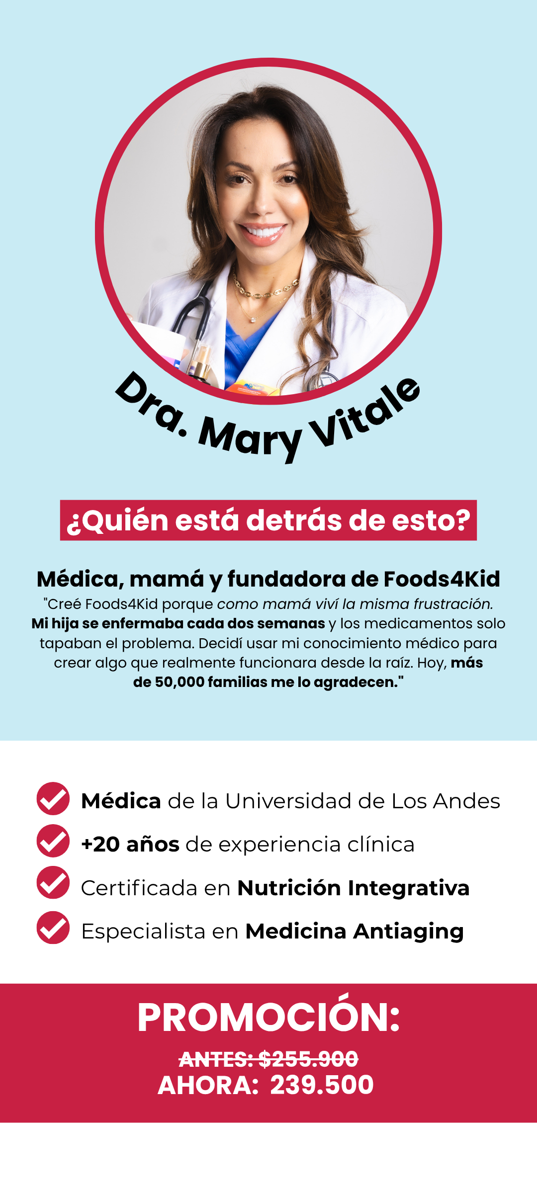 Dra. Mary Vitale